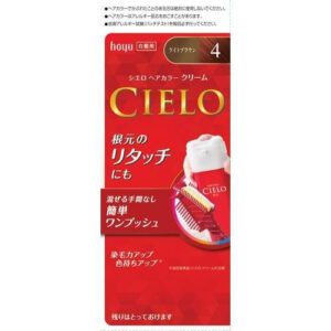 CIELO Hair Color EX Cream for gray hair 4Light Brown