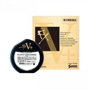 Santen FX V Plus Medicated Cool Eye Drops 12ml