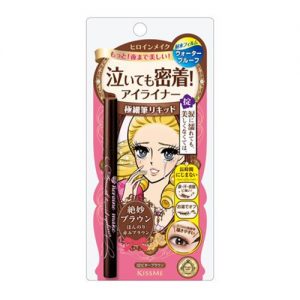 Kiss Me SUPER KEEP LIQUID EYELINER  #02 Bitter Brown 0.4ml
