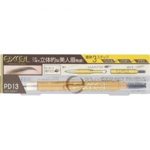 Sana Excel Powder & Pencil Eyebrow EX PD13Ash Gray