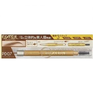 Sana Excel Powder & Pencil Eyebrow EX PD07 Mocha Brown