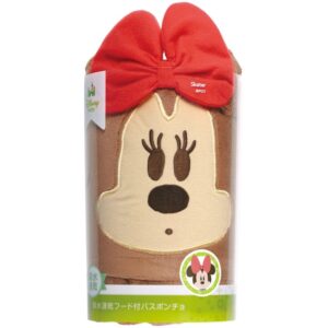 Skater Minnie Mouse Quick Drying Bath poncho [BPO1]