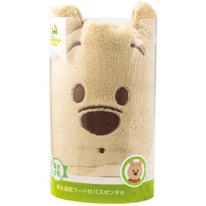 Skater Winnie the Pooh Bath poncho hood with water-absorbing quick-drying [BPO1]