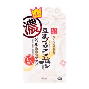 Sana Nameraka Honpo Soymilk Isoflavone Moisture Jelly Face Mask 5 Sheets