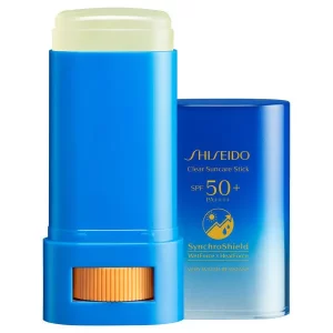 SHISEIDO Clear Suncare Stick SynchroShield UV Sunscreen SPF50+ NIB