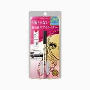 KISSME HEROINE MAKE PRIME LIQUID EYELINER RICH KEEP 0.0133 oz # 01 Deep Black