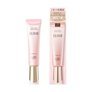SHISEIDO ELIXIR Day Care Revolution TONE UP SPF50+ PA++++ 35g Pink Sunscreen Primer UV