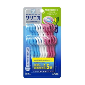 LION CLINICA ADVANTAGE DENTAL FLOSS Y-TYPE 18 PIECES