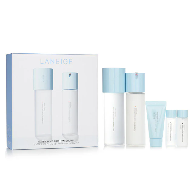 Laneige Water Bank Blue Hyaluronic 2 Step Essential Set Normal to Dry Skin